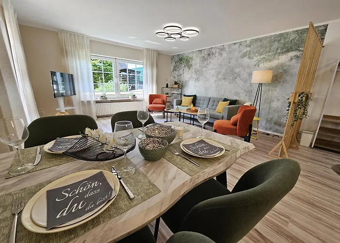 Sunshine - Mit 3 Schlafzimmern, Businesswohnung, Pendler, Monteurzimmer Und Familien Naehe Lejlighed Salzgitter