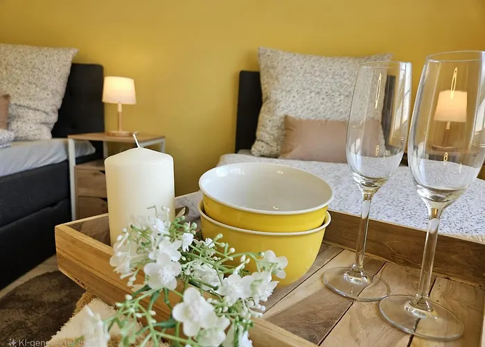 Sunshine - Mit 3 Schlafzimmern, Businesswohnung, Pendler, Monteurzimmer Und Familien Naehe